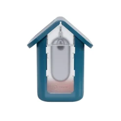 BirdBuddy Solar Pro foderstation med kamera og fuglegendelse