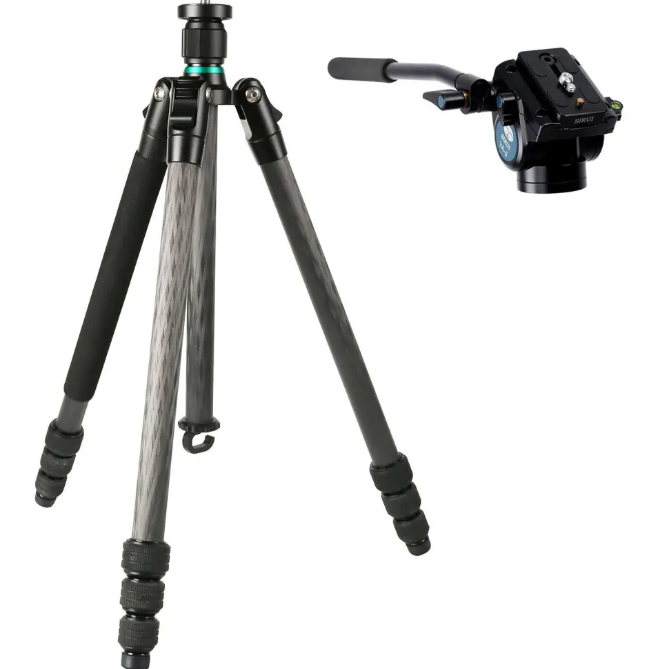 DOF BirdLife Kingfisher sæt med stativ, digiscopingadapter, rem og rensesæt