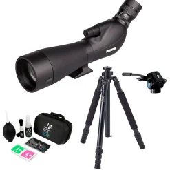 DOF BirdLife Swan 20-60x80mm + Kulfiber stativsæt + DOF BirdLife rensesæt | teleskop