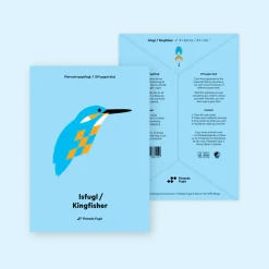 Flettede Fugle Flet selv papirfugl – isfugl