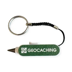Geocaching evighedsblyant i nøglering