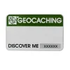 Geocaching navneskilt med TB kode – Magnetisk