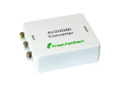 Green Feathers RCA til HDMI adapter