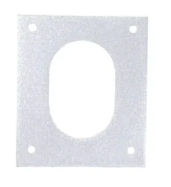 Hulbeslag oval 30×45 mm (Spættesikring)