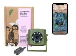 Kirkeuglekasse med langdistance HD kamera