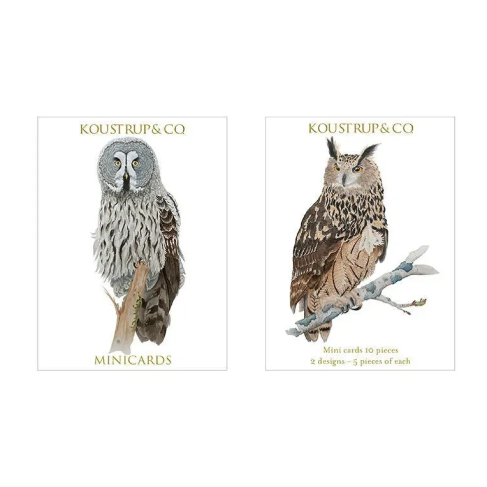 Minikort efterår – Hornugle