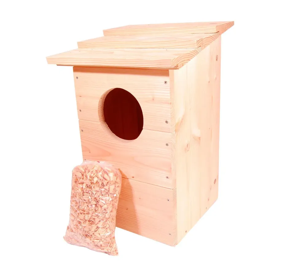 Natugle redekasse i FSC-certificeret douglasgran