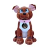 Tracker bamse med trackable Log My Dog tag – 20 cm