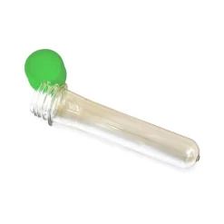 Vandtæt plastikrør til prøver eller geocaching (petling) – 13cm – Klar