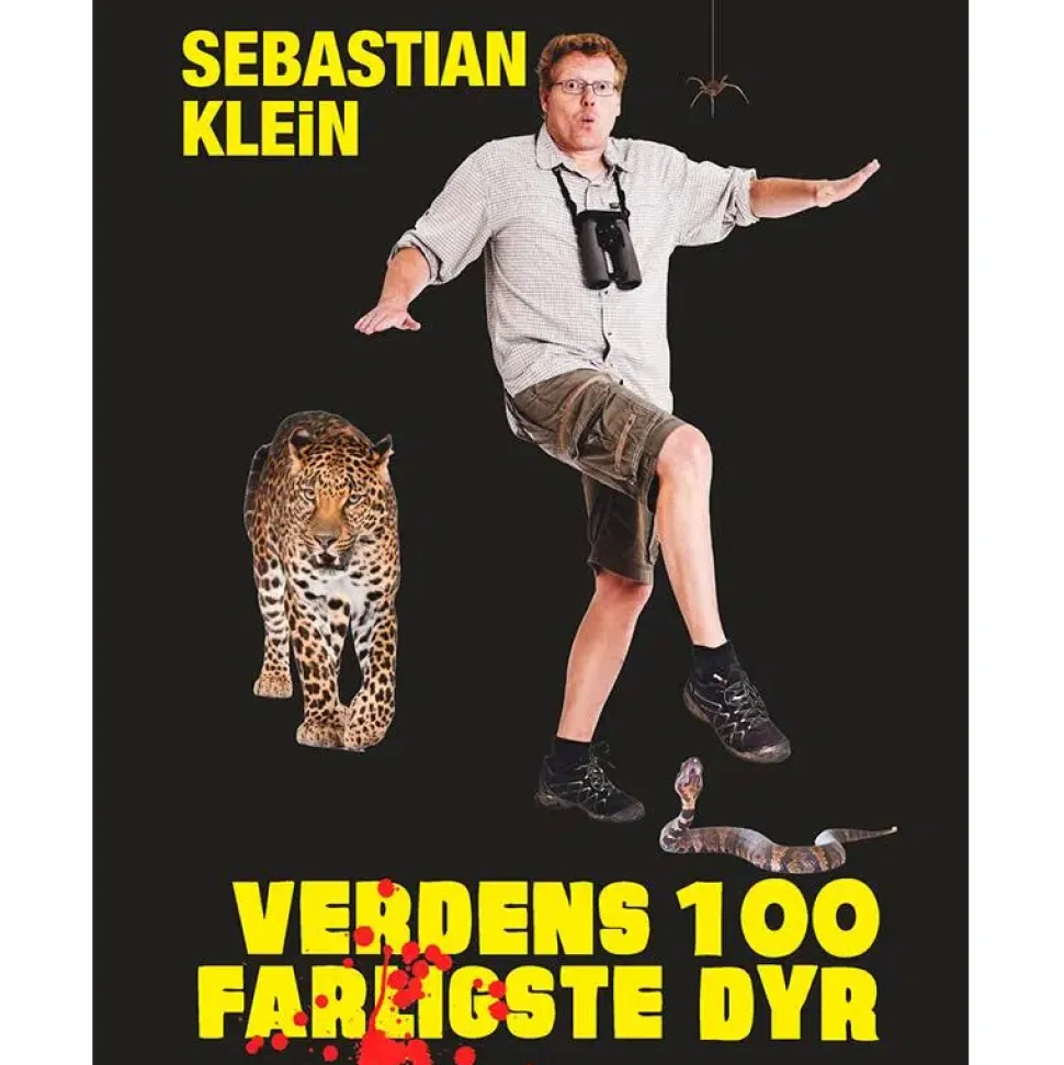 Verdens 100 farligste dyr af Sebastian Klein | Børnebog