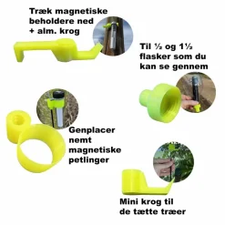 Værktøjspakke til geocaching ekstraktor 4 stk
