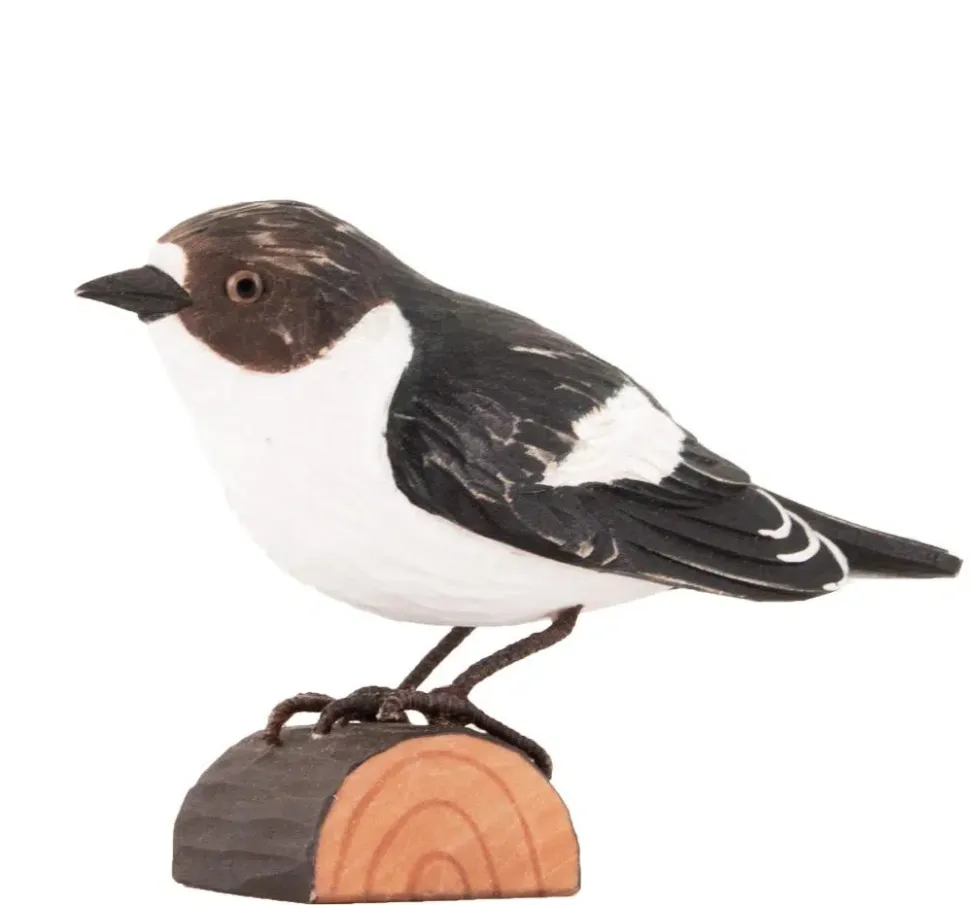 Wildlife Garden Decobird Broget Fluesnapper dekorationsfugl