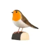 Wildlife Garden Decobird rødhals dekorationsfugl