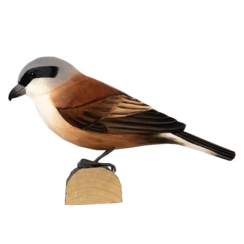 Wildlife Garden DecoBird Rødrygget tornskade dekorationsfugl