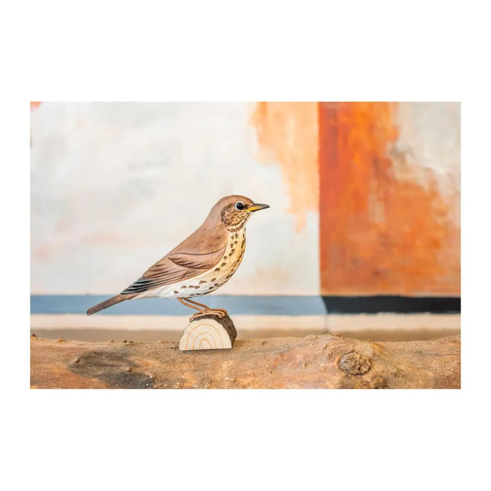 Wildlife Garden Decobird Sangdrossel dekorationsfugl