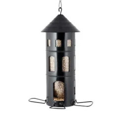 Wildlife Garden fodertårn i metal – Sort