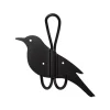 Wildlife Garden Solsort silhouet dobbelt knage i metal